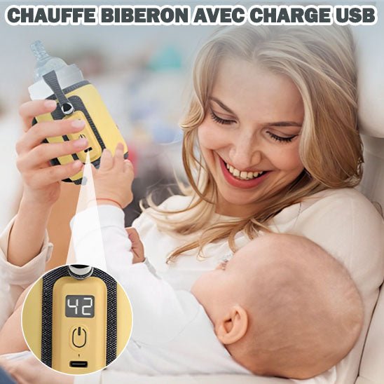 Chauffe Biberon - BibMagic™ - Douceur bébé shop