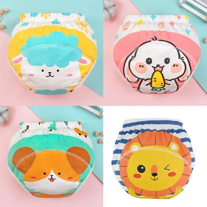 couche-lavable-culotte-apprentissage-utile-animaux-lion-taille-petit-bleu-rose-ours-canard-tigre-chien-mouton-lapin